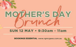 Mother's Day Brunch at RG McGees