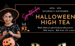 Spooktacular Halloween High Tea at Crowne Plaza Hawkesbury Valley 