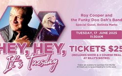 Roy Cooper and the Funky Doo Dah's Band at Windsor Leagues Club