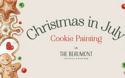 Adults Christmas in July Cookie Painting