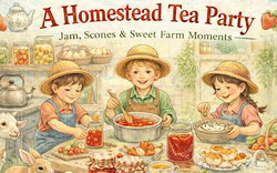 School Holiday Program - A Homestead Tea Party