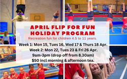 Flip for Fun School Holiday Program @ KSTP