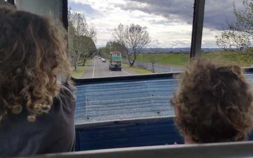 kids on bus