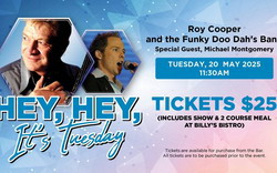 Roy Cooper and the Funky Doo Dah's Band at Windsor Leagues Club