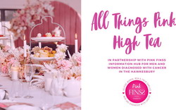 All Things Pink High Tea at Crowne Plaza Hawkesbury Valley  