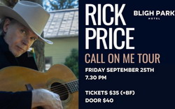 Rick Price 'Call on Me' Tour