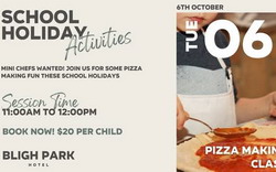 Pizza Making Workshop at Bligh Park Hotel