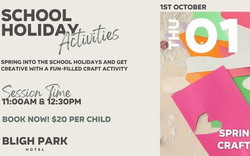 Spring Crafts at Bligh Park Hotel