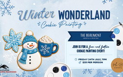 Winter Wonderland Cookie Painting at Panthers North Richmond