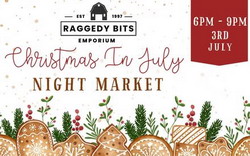 Christmas in July Night Market at Raggedy Bits